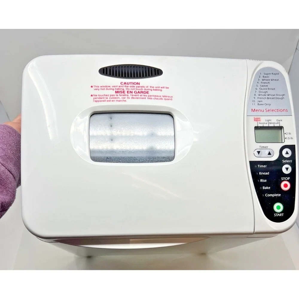 Regal Kitchen Pro K6745S Bread & Jam Maker Machine 2 or 1.5 LB 11 Program Tested
